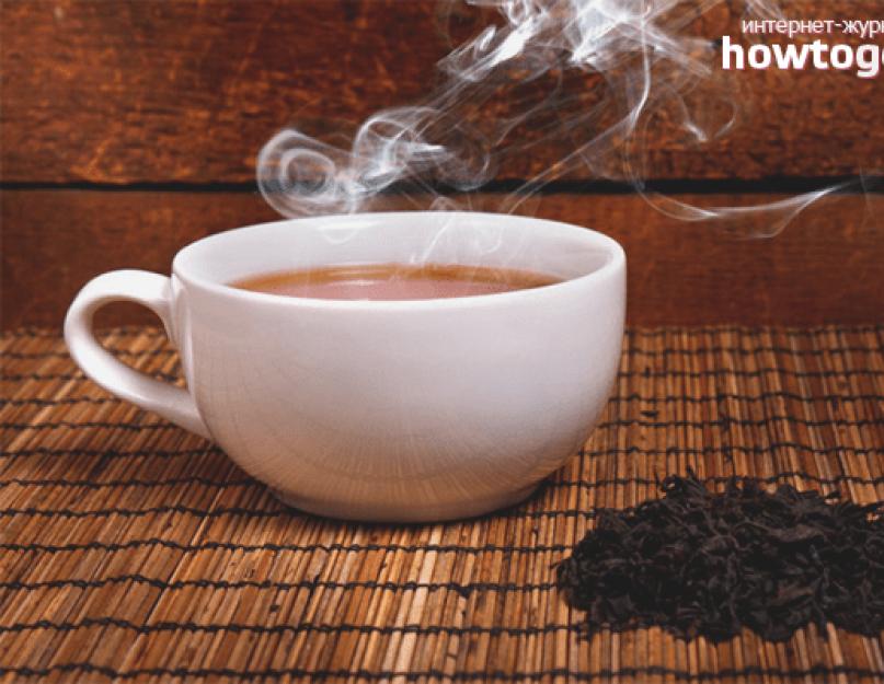 Чёрный чай: польза и вред. Полезные свойства черного чая для человека