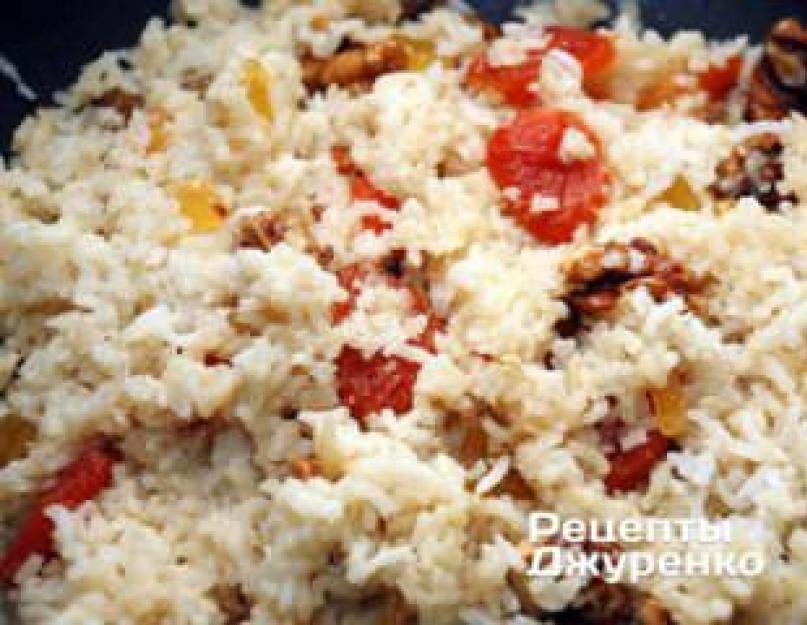 Рисовая каша с цукатами. Кутья с цукатами: домашние рецепты символического блюда. Оригинальная кутья с цукатами из риса