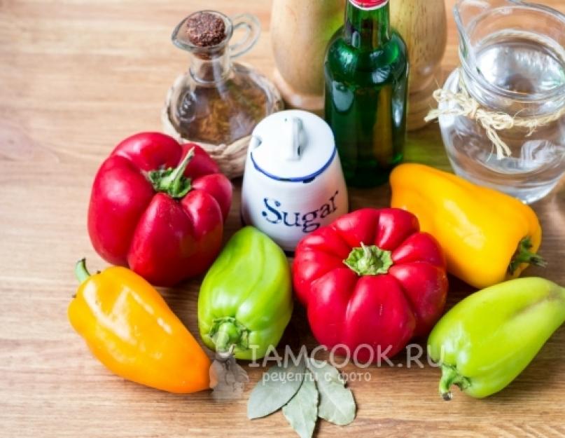 Рецепт маринования перца болгарского с маслом. Как сохранить консервацию. Как приготовить болгарский перец с чесноком в масле