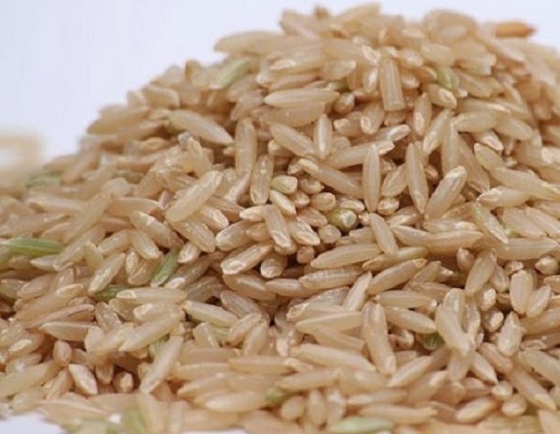 Бурый рис: польза и вред. Бурый рис – польза, вред и правила варки