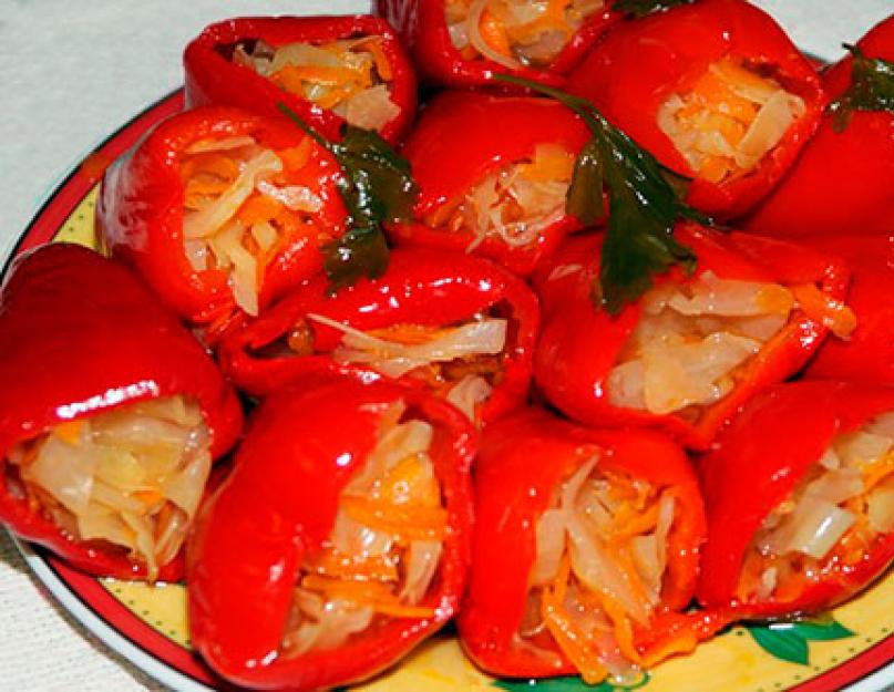 Что можно сделать из свежего перца. Блюда из болгарских перцев