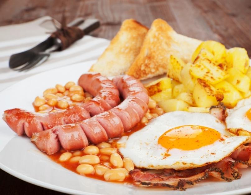 Menus de petit-déjeuner dans différents pays.  Petits déjeuners traditionnels du monde entier (20 photos)