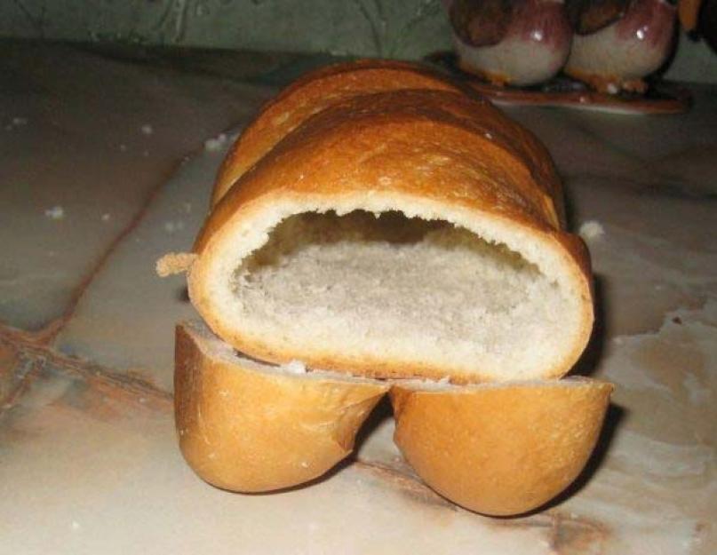 Сладкая выпечка из черствого хлеба. Что можно приготовить из черствых батонов или хлеба? Паштет из черствого хлеба