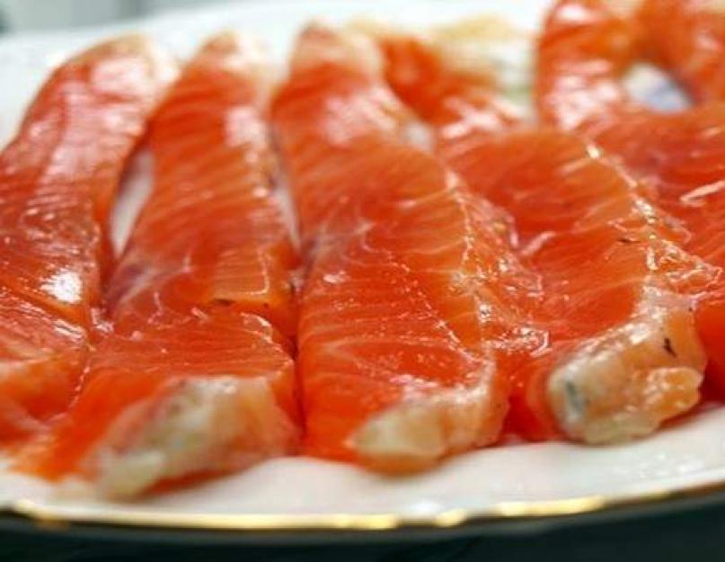 Польза соленой красной рыбы. Где добывается самая лучшая красна рыба? Форель слабосоленая — польза и вред
