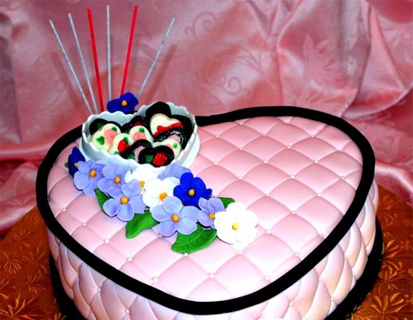 Торт на день влюбленных рецепт самый легкий. Торт на день влюбленных своими руками. Торт «
Красный бархат»