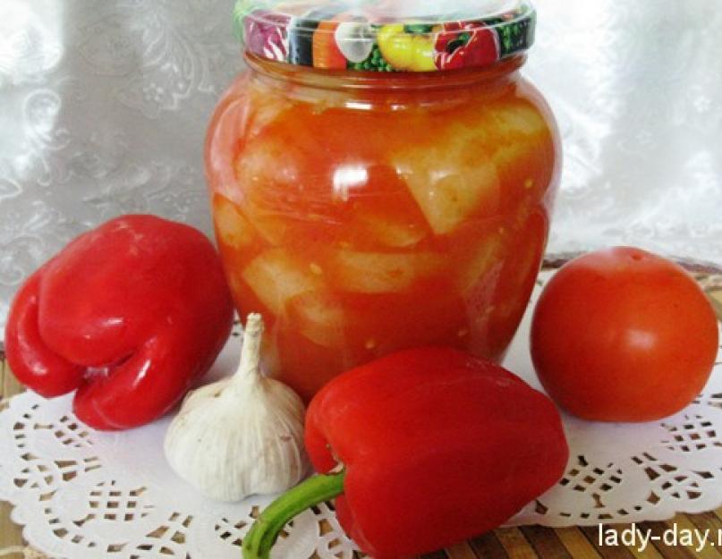 Болгарский перец с томатным соком на зиму. Советы по приготовлению. Рецепт закрутки из перца болгарского в томатной заливке