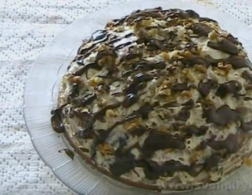 Harabe kek tarifi.  “Kont Harabeleri” - evde yapmak için kek tarifleri.  Krem malzemeleri