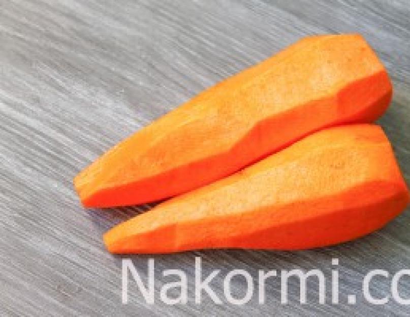 Сушеная морковь на зиму. Морковь сушеная