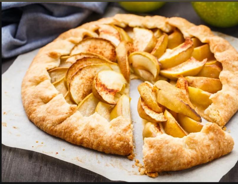 Рецепт яблочного пирога в духовке слоеное. Как быстро приготовить пирог из слоеного теста с яблоками