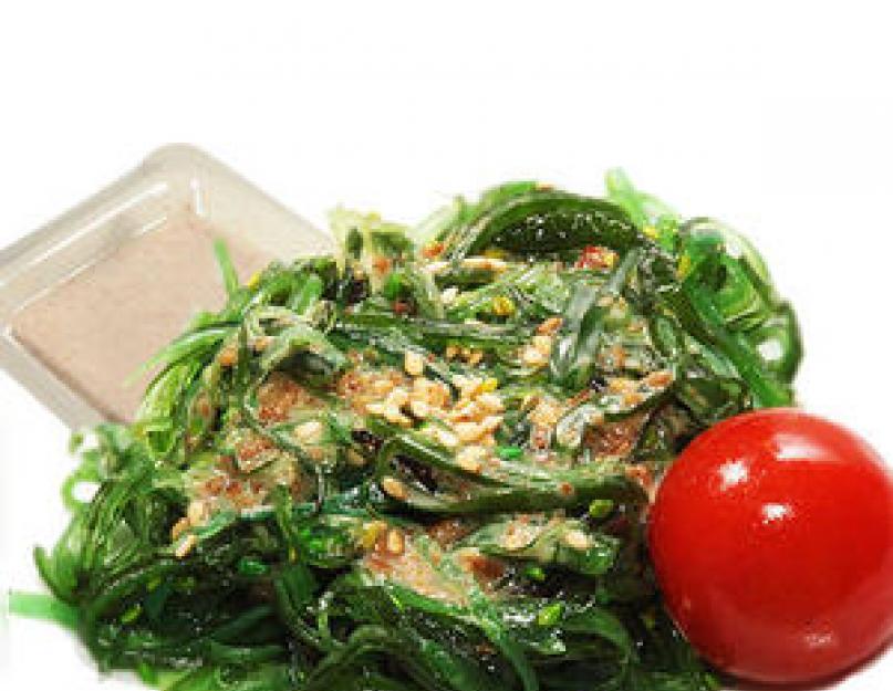 Зеленые водоросли салат. Что готовят из Чуки? Беременных и кормящих