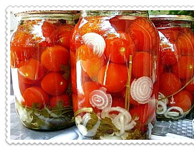 Закрытые сладкие помидоры. Засолка томатов с луком – очень вкусный рецепт. Рецепт помидоров с болгарским перцем и со вкусным рассолом