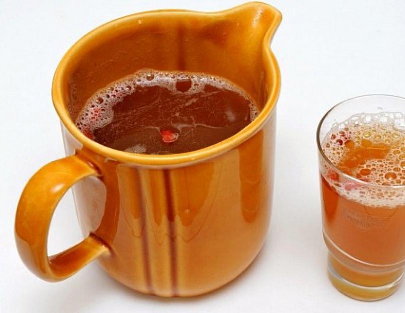 Квас из березового сока. Как приготовить напиток в домашних условиях? Как сделать квас из берёзового сока и изюма дома