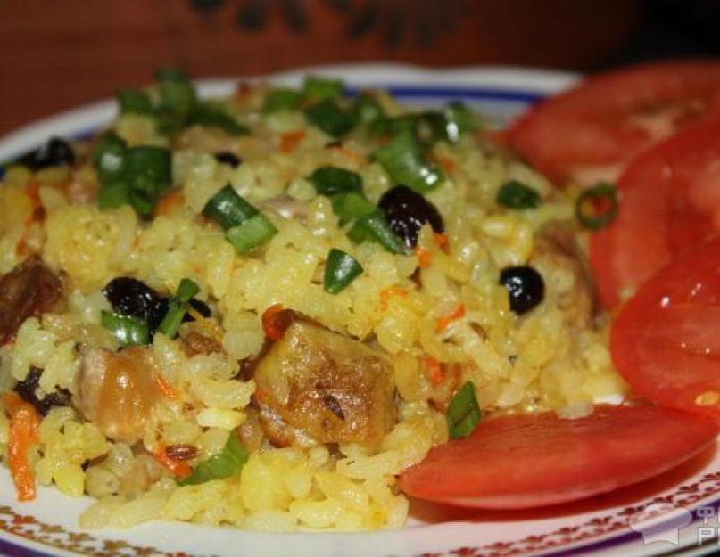 Тажин из курицы с рисом по-мароккански. Рецепт с пошаговыми фото. Попытка изменить казану. Пловные мотивы в таджине. Хлеб «как раньше»