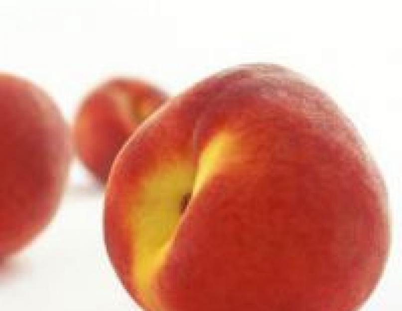Персик калорийность на 100 грамм сырой. Польза и вред консервированных персиков. Полезные свойства персиков