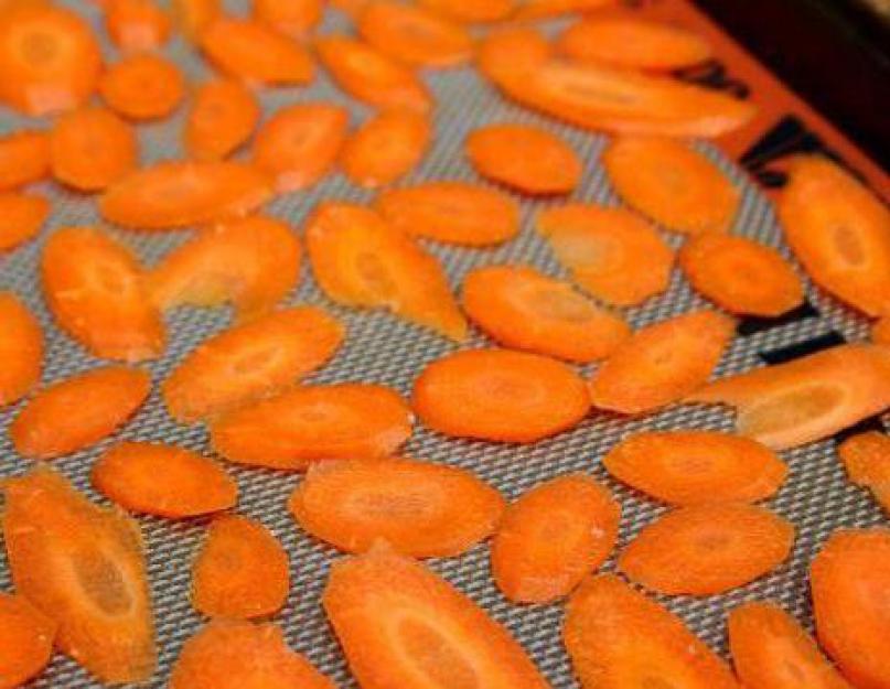 Как сушить морковь в домашних. Как правильно сушить морковь в духовке, сохраняя ее витамины