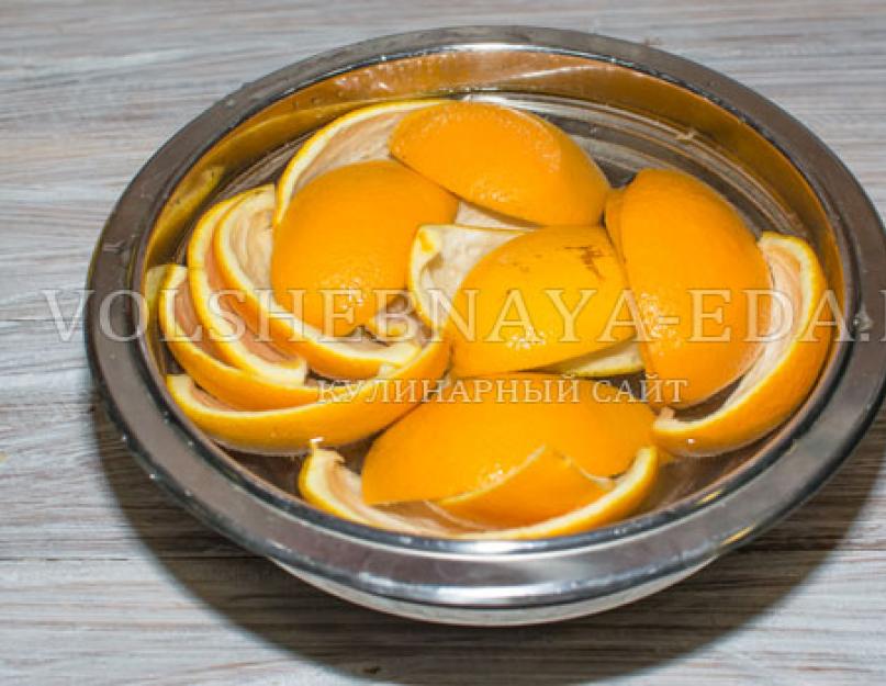 Сделать цукаты из апельсиновых. Цукаты из апельсиновых корок: быстрый рецепт. Цукаты из апельсиновых корок — приготовление с фото