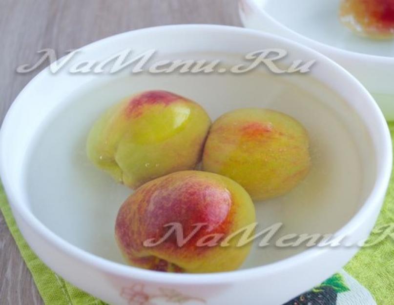 Как сделать варенье желе из персиков. Как сварить джем из персиков? Что нужно для приготовления желе