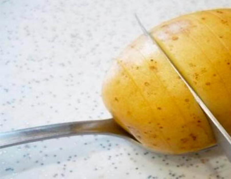 Картошка-гармошка в духовке. Картошка гармошка запеченная в духовке с колбасой