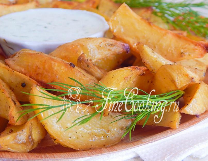 Блюда из картофеля, в духовке. Хрустящая картошка в духовке: рецепт приготовления с фото, ингредиенты, приправы, калорийность, советы и рекомендации