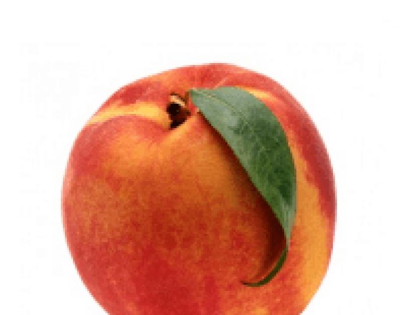 Сколько весит один персик. Пищевая ценность и химический состав 