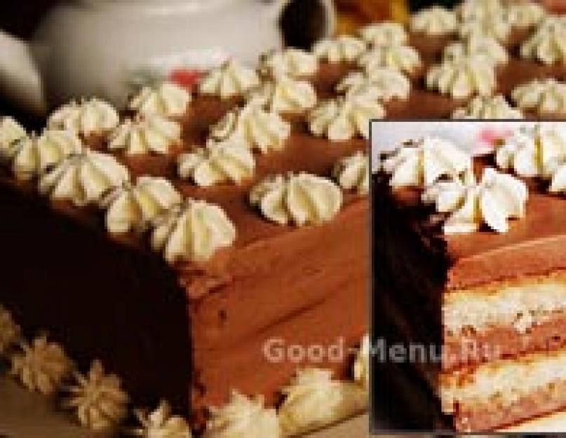 Шоколадный крем для торта: золотые рецепты с фото. Пошаговый рецепт шоколадного крема для торта с фото
