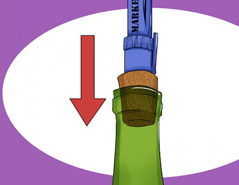 Как открыть вино с силиконовой пробкой. Как открывать винную бутылку без штопора: только проверенные и эффективные способы