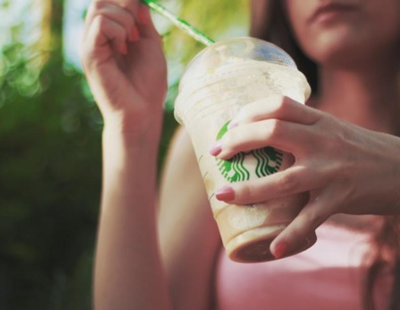 Frappuccino crémeux.  Boissons du menu secret Starbucks que vous devez essayer.  Comment préparer une boisson à la maison