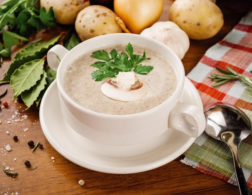 Как делать грибной суп. Подробный рецепт приготовления вкусного грибного супа. Рецепт супа с грибами и вермишелью