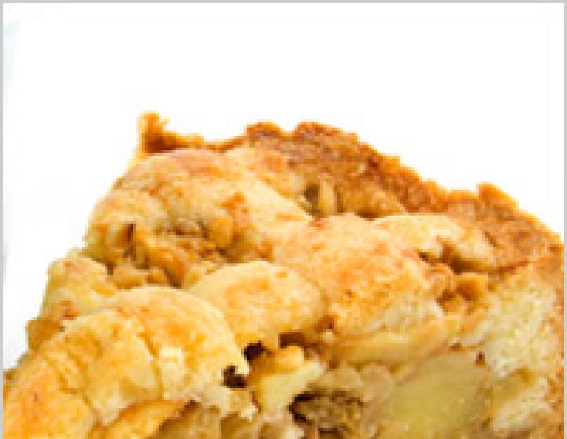 Обычный яблочный пирог рецепт. Очень простой и очень вкусный яблочный пирог