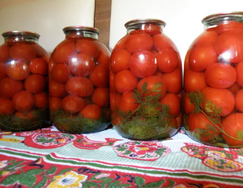 Conserve de tomates avec de l'aspirine sans vinaigre.  Quelles variétés sont les meilleures ?  Recette classique pour l'hiver en bocaux de trois litres