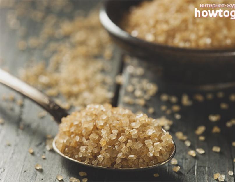 Чем полезен коричневый тростниковый сахар? Тростниковый сахар - калорийность, применение и полезные свойства