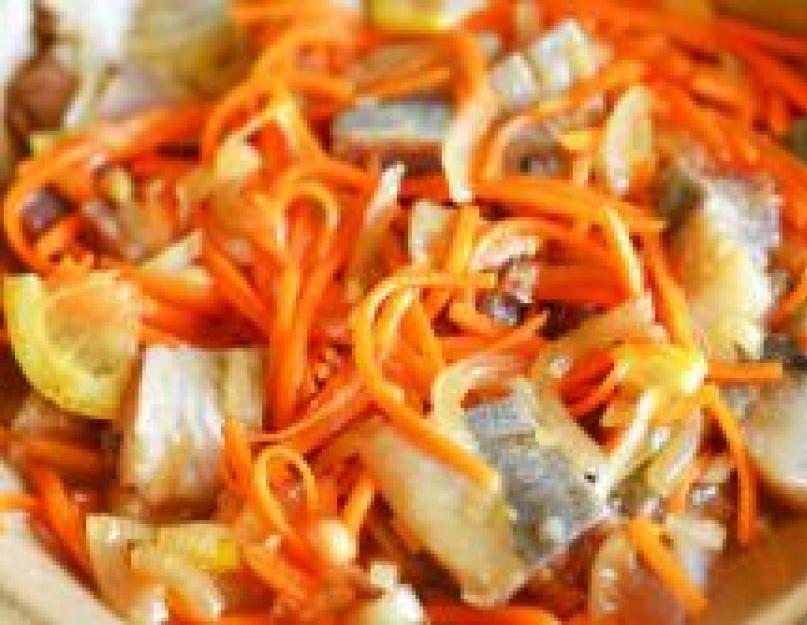 Хе из соленой селедки с морковью. Селёдка Хе по-корейски. Как приготовить обалденно вкусный рецепт. Хе из сельди с томатной пастой