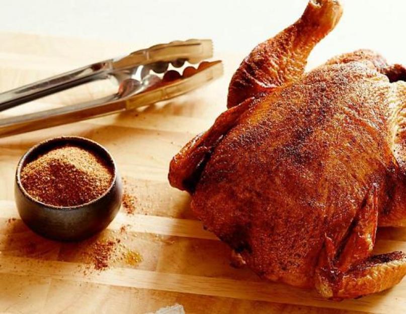 Как коптить курицу в коптильне горячего копчения? Как готовится в коптильне курица горячего копчения