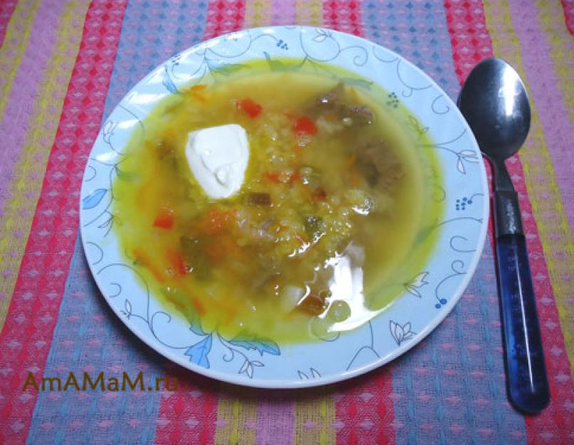 Суп с красной чечевицей на мясном бульоне. Вкусный суп из красной чечевицы с мясом. Рецепт приготовления с курицей