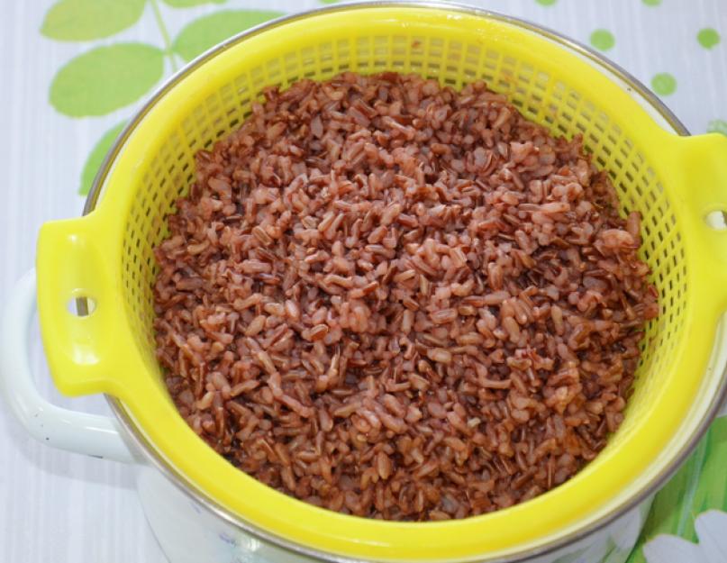 Красный рис: вред и польза. Красный рис — полезные свойства, противопоказания, особенности вида