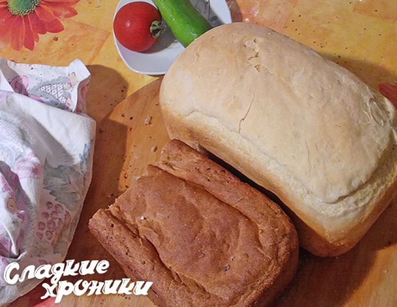 Серый хлеб в хлебопечке. Традиционный пшеничный хлеб. Приготовление вкусного хлеба в хлебопечке