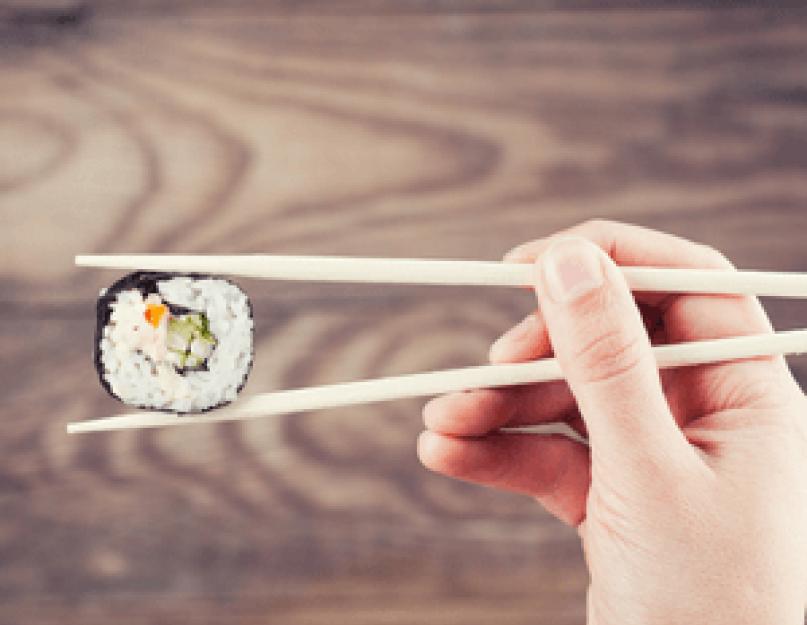 Суши-роллы вред и польза. Вред суши