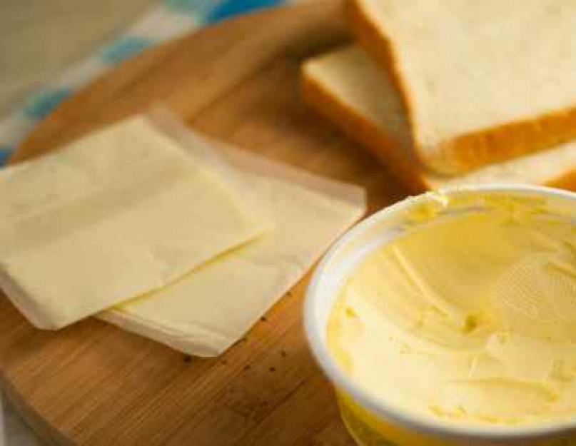 Масло или маргарин: что полезнее? Что лучше для выпечки: маргарин или сливочное масло
