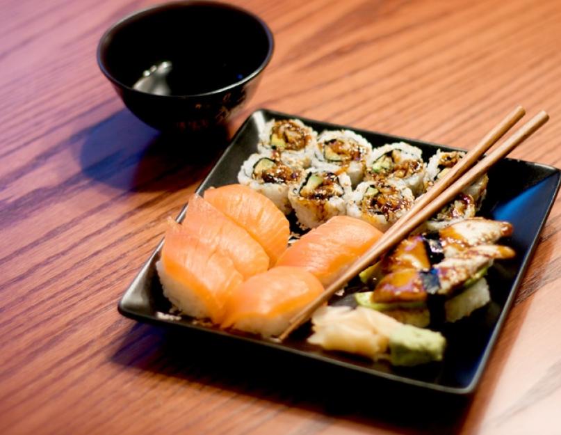 Что такое суши и роллы. Чем суши отличаются от роллов? Рецепты вкусных восточных блюд