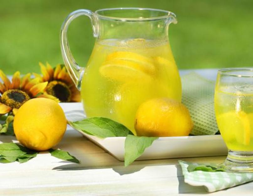 Что добавляется в лимонад. Как сделать дома яблочный лимонад? Как приготовить домашний лимонад: основные правила
