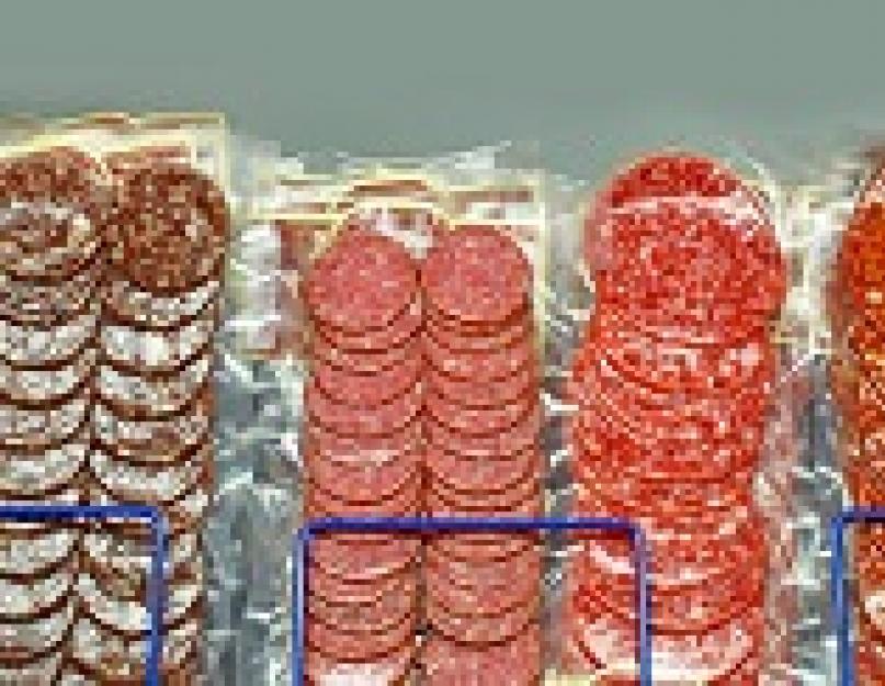 Que se passe-t-il si vous congelez des saucisses bouillies.  Comment conserver différents types de saucisses.  Enquête sur les produits carnés.  Invitations