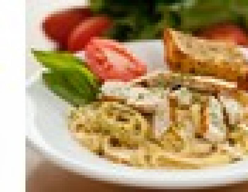 Ужин по-итальянски: паста с курицей и грибами в сливочном соусе. Паста с курицей и грибами рецепты с фото