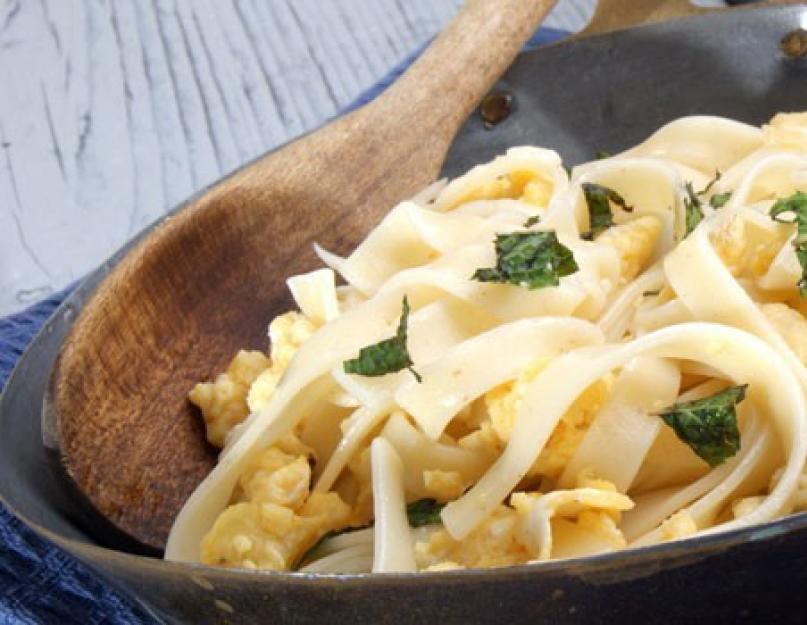 Спагетти с сыром и яйцами. Спагетти с сыром - лучшие идеи приготовления вкусного блюда