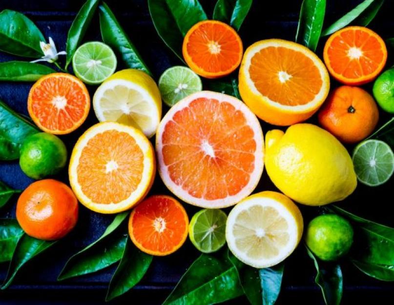 Цитрусовые фрукты: список, названия. Какие цитрусовые фрукты существуют