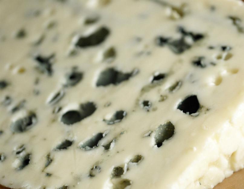 Чем сыр Рокфор полезен для здоровья? Как выглядит готовый продукт? Вред от употребления сыра Рокфор