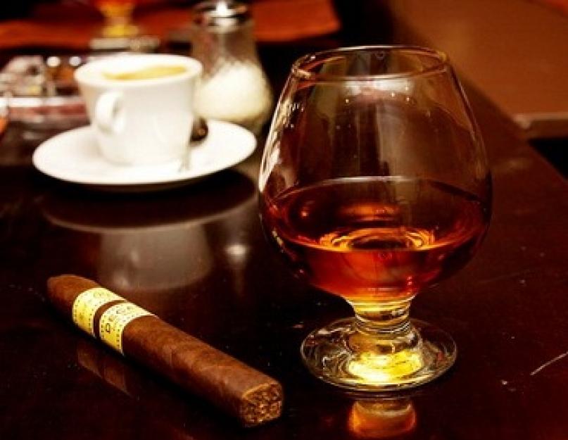 Ce qui va avec le cognac.  Traditions du Cognac.  Comment grignoter correctement le cognac