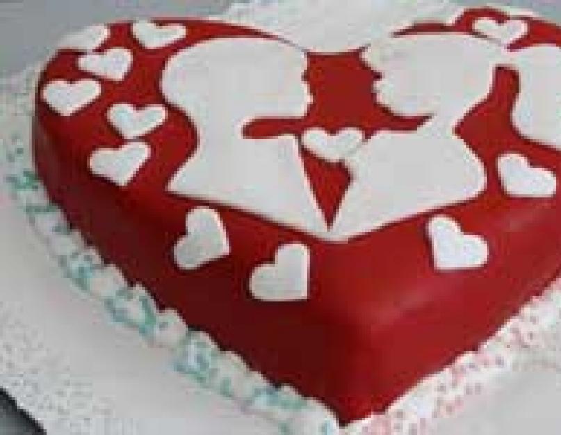 Мастер класс по украшению тортов: торт “Сердце”. Торт сердце из мастики
