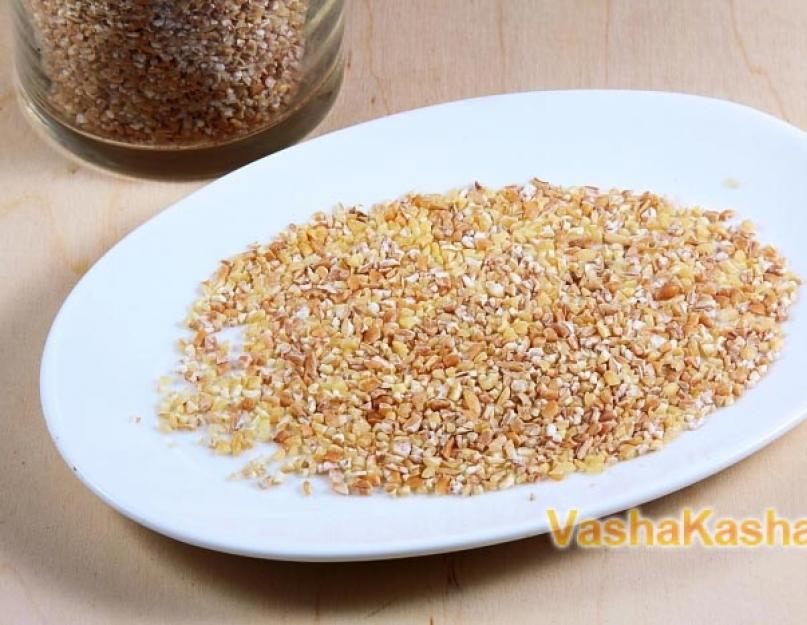 Пшеничная каша на воде рецепт. Как приготовить кашу из пшеничной крупы