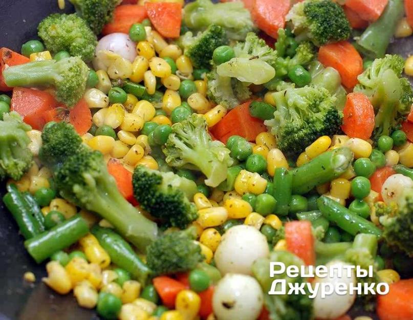  Рис и овощи — овощной рис, гарнир