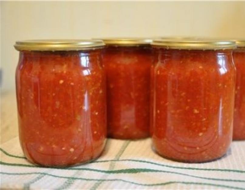 Приправа из томатов перца чеснока. Острая приправа из помидор и чеснока на зиму — рецепт с фото. Если помидоры зелёные